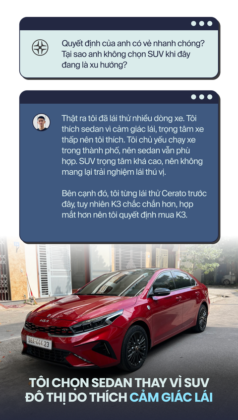 Chủ xe Kia K3: ‘Tính năng phù hợp với tầm giá, còn vài điểm chưa ưng ý - Ảnh 2. Chủ xe Kia K3: ‘Tính năng phù hợp với tầm giá, còn vài điểm chưa ưng ý - Ảnh 2.