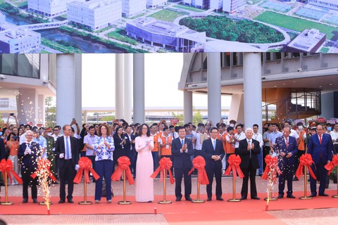 Khánh thành đại học hơn 50ha giúp sinh viên du học Đức ngay tại Việt Nam - Ảnh 1. Khánh thành đại học hơn 50ha giúp sinh viên du học Đức ngay tại Việt Nam - Ảnh 1.