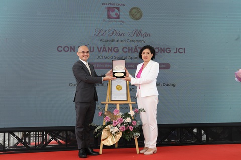 Bệnh viện Quốc tế Phương Châu đón nhận con dấu vàng chất lượng JCI - Ảnh 1. Bệnh viện Quốc tế Phương Châu đón nhận con dấu vàng chất lượng JCI - Ảnh 1.