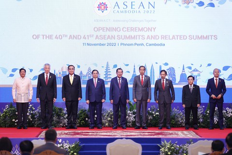 Thủ tướng Phạm Minh Chính dự lễ khai mạc Hội nghị cấp cao ASEAN - Ảnh 1. Thủ tướng Phạm Minh Chính dự lễ khai mạc Hội nghị cấp cao ASEAN - Ảnh 1.