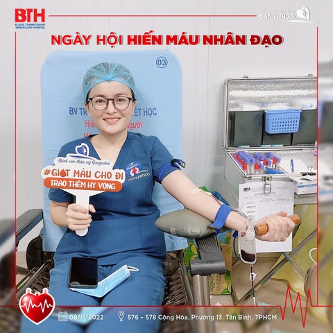 Ngày hội hiến máu nhân đạo tại Bệnh viện thẩm mỹ Gangwhoo 2022 - Ảnh 2. Ngày hội hiến máu nhân đạo tại Bệnh viện thẩm mỹ Gangwhoo 2022 - Ảnh 2.