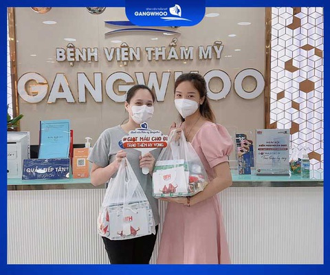 Ngày hội hiến máu nhân đạo tại Bệnh viện thẩm mỹ Gangwhoo 2022 - Ảnh 3. Ngày hội hiến máu nhân đạo tại Bệnh viện thẩm mỹ Gangwhoo 2022 - Ảnh 3.