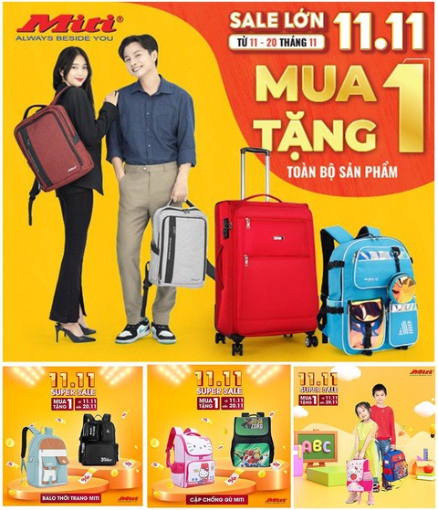 Tuần lễ vàng mua 1 tặng 1 áp dụng cho toàn bộ sản phẩm tại MITI - Ảnh 4. Tuần lễ vàng mua 1 tặng 1 áp dụng cho toàn bộ sản phẩm tại MITI - Ảnh 4.