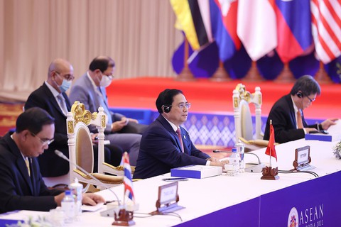 Thủ tướng Phạm Minh Chính dự lễ khai mạc Hội nghị cấp cao ASEAN - Ảnh 4. Thủ tướng Phạm Minh Chính dự lễ khai mạc Hội nghị cấp cao ASEAN - Ảnh 4.