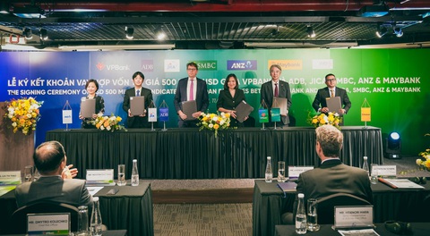 VPBank huy động thành công 500 triệu USD từ các định chế tài chính quốc tế - Ảnh 1. VPBank huy động thành công 500 triệu USD từ các định chế tài chính quốc tế - Ảnh 1.