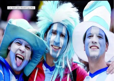 5 điều cấm kỵ với người hâm mộ khi đến Qatar xem World Cup 2022 - Ảnh 1. 5 điều cấm kỵ với người hâm mộ khi đến Qatar xem World Cup 2022 - Ảnh 1.