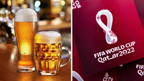 Các bợm nhậu méo mặt vì 1 ly bia giá hơn 2 triệu đồng ở World Cup 2022 - Ảnh 1. Các bợm nhậu méo mặt vì 1 ly bia giá hơn 2 triệu đồng ở World Cup 2022 - Ảnh 1.