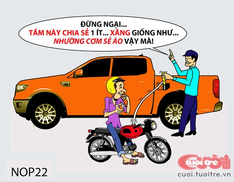 Nhường cơm cho xe - Ảnh 1. Nhường cơm cho xe - Ảnh 1.