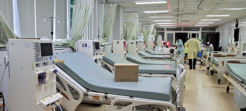 23/53 máy lọc máu ở Bệnh viện Bà Rịa hư hỏng, nhiều máy còn lại cũng sắp tiêu - Ảnh 1. 23/53 máy lọc máu ở Bệnh viện Bà Rịa hư hỏng, nhiều máy còn lại cũng sắp tiêu - Ảnh 1.