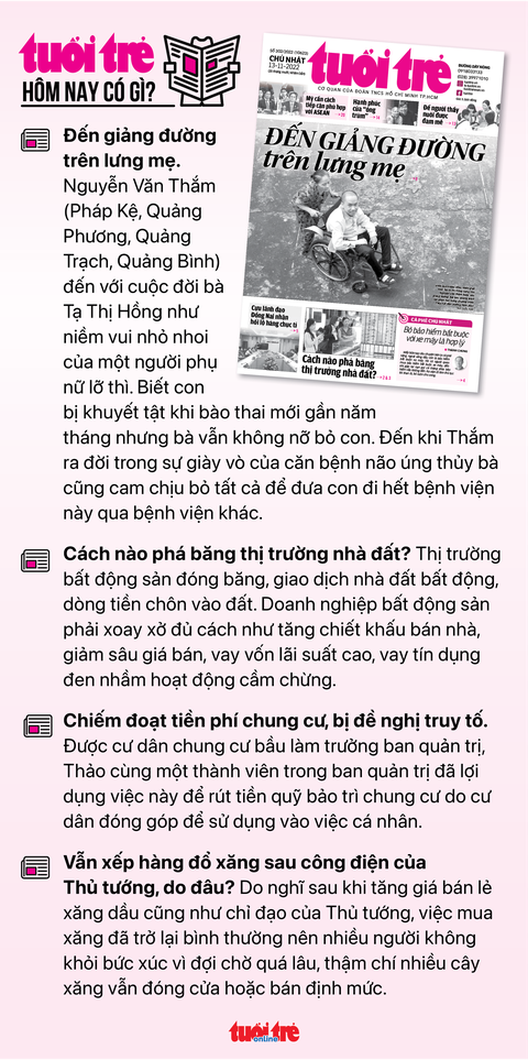 Tin sáng 13-11: Người già mắc trên ba bệnh cùng lúc; Trái cây được giá - Ảnh 9. Tin sáng 13-11: Người già mắc trên ba bệnh cùng lúc; Trái cây được giá - Ảnh 9.