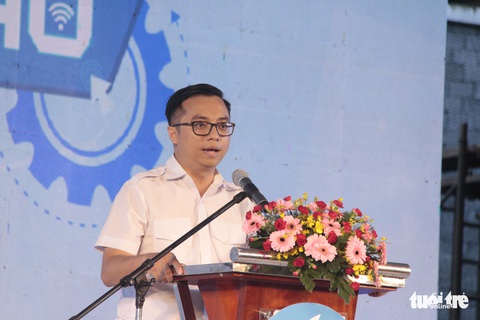 Sân chơi công nghệ đầy sáng tạo của sinh viên ở TP.HCM - Ảnh 3. Sân chơi công nghệ đầy sáng tạo của sinh viên ở TP.HCM - Ảnh 3.