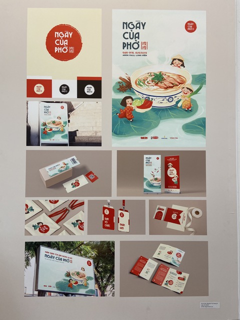 ‘Ngày của phở’ vào bài thi của sinh viên mỹ thuật Hà Nội - Ảnh 2. ‘Ngày của phở’ vào bài thi của sinh viên mỹ thuật Hà Nội - Ảnh 2.