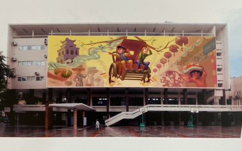 ‘Ngày của phở’ vào bài thi của sinh viên mỹ thuật Hà Nội - Ảnh 3. ‘Ngày của phở’ vào bài thi của sinh viên mỹ thuật Hà Nội - Ảnh 3.