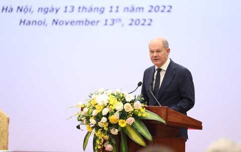 Thủ tướng: Hợp tác đầu tư - thương mại sẽ tiếp tục là trụ cột quan trọng trong quan hệ Việt - Đức - Ảnh 3. Thủ tướng: Hợp tác đầu tư - thương mại sẽ tiếp tục là trụ cột quan trọng trong quan hệ Việt - Đức - Ảnh 3.