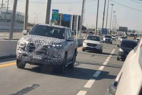 Mitsubishi Triton đời mới chạy thử tại Thái Lan, ngày về Việt Nam không còn xa - Ảnh 1. Mitsubishi Triton đời mới chạy thử tại Thái Lan, ngày về Việt Nam không còn xa - Ảnh 1.