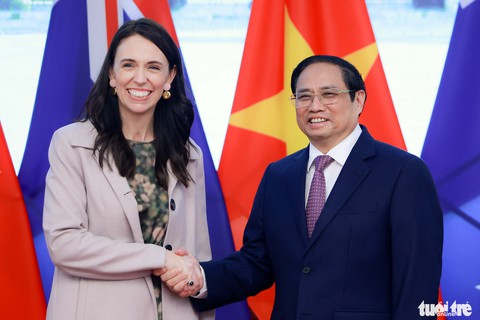 Thủ tướng Phạm Minh Chính đón và hội đàm với Thủ tướng New Zealand Jacinda Ardern - Ảnh 4. Thủ tướng Phạm Minh Chính đón và hội đàm với Thủ tướng New Zealand Jacinda Ardern - Ảnh 4.