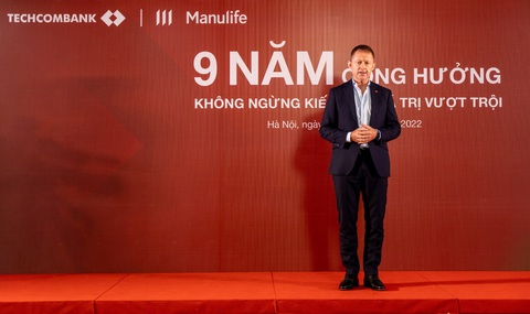 Techcombank và Manulife Việt Nam: 9 năm cộng hưởng - Ảnh 1. Techcombank và Manulife Việt Nam: 9 năm cộng hưởng - Ảnh 1.