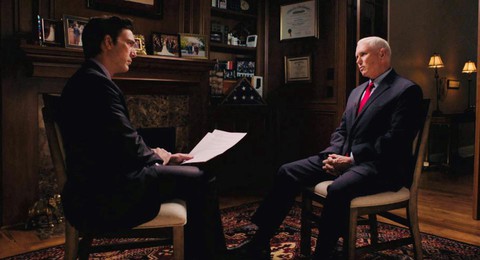 Cựu phó tổng thống Mike Pence trả lời thẳng toẹt về ông Trump - Ảnh 1. Cựu phó tổng thống Mike Pence trả lời thẳng toẹt về ông Trump - Ảnh 1.