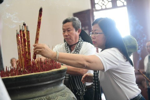 Đoàn báo chí TP.HCM khởi hành về nguồn Hành trình đất phương Nam - Ảnh 3. Đoàn báo chí TP.HCM khởi hành về nguồn Hành trình đất phương Nam - Ảnh 3.