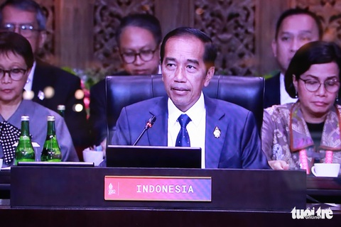 G20: Tổng thống Indonesia kêu gọi chấm dứt xung đột Nga-Ukraine, sống có trách nhiệm - Ảnh 1. G20: Tổng thống Indonesia kêu gọi chấm dứt xung đột Nga-Ukraine, sống có trách nhiệm - Ảnh 1.