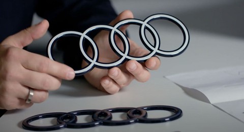 Audi đổi mới logo theo trào lưu đơn giản là đẹp nhất - Ảnh 1. Audi đổi mới logo theo trào lưu đơn giản là đẹp nhất - Ảnh 1.