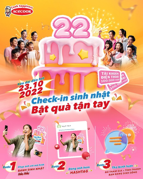 Hành trình mừng tuổi 22 của Hảo Hảo sắp khép lại với nhiều con số ấn tượng - Ảnh 3. Hành trình mừng tuổi 22 của Hảo Hảo sắp khép lại với nhiều con số ấn tượng - Ảnh 3.