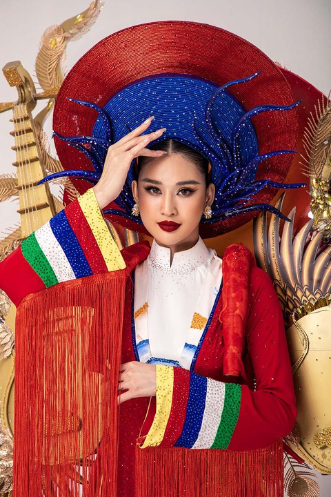 Ấn tượng với trang phục Nhã nhạc của Nguyễn Nga tại Miss Tourism International - Ảnh 3. Ấn tượng với trang phục Nhã nhạc của Nguyễn Nga tại Miss Tourism International - Ảnh 3.