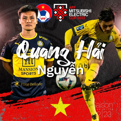 Pau FC bất ngờ cho Quang Hải về dự AFF Cup - Ảnh 1. Pau FC bất ngờ cho Quang Hải về dự AFF Cup - Ảnh 1.