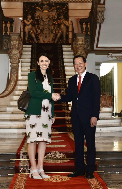 Một ngày bận rộn tại TP.HCM của nữ Thủ tướng New Zealand - Ảnh 1. Một ngày bận rộn tại TP.HCM của nữ Thủ tướng New Zealand - Ảnh 1.