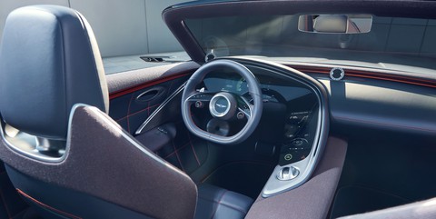 Hãng xe sang của Hyundai công bố concept mui trần với khoang lái khép kín - Ảnh 3. Hãng xe sang của Hyundai công bố concept mui trần với khoang lái khép kín - Ảnh 3.
