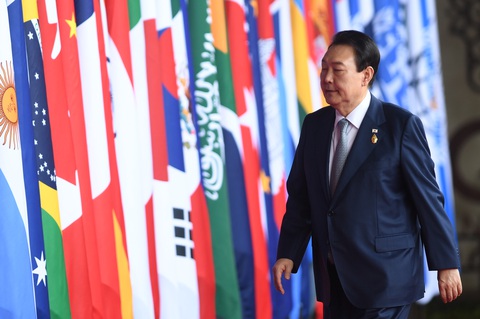 Tổng thống Hàn Quốc, ngoại trưởng Nga rời G20 sớm - Ảnh 1. Tổng thống Hàn Quốc, ngoại trưởng Nga rời G20 sớm - Ảnh 1.