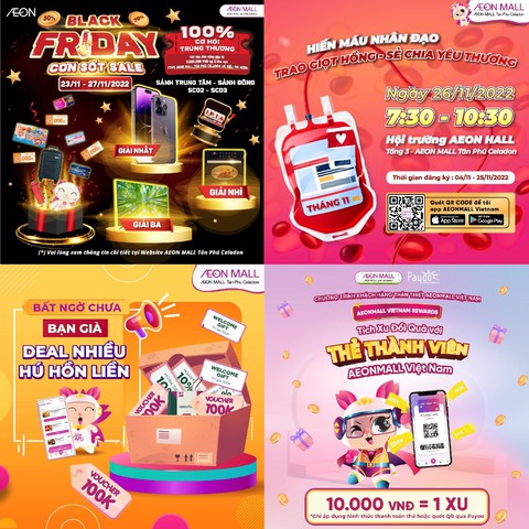 AEON MALL Tân Phú Celadon 2022: Diện mạo mới - Cửa hàng mới - Ảnh 3. AEON MALL Tân Phú Celadon 2022: Diện mạo mới - Cửa hàng mới - Ảnh 3.