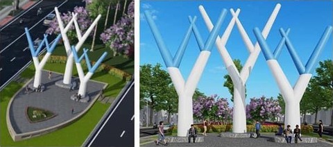 Khánh Hòa thêm biểu tượng kiến trúc gây nhiều dư luận, suy đoán đủ kiểu - Ảnh 2. Khánh Hòa thêm biểu tượng kiến trúc gây nhiều dư luận, suy đoán đủ kiểu - Ảnh 2.