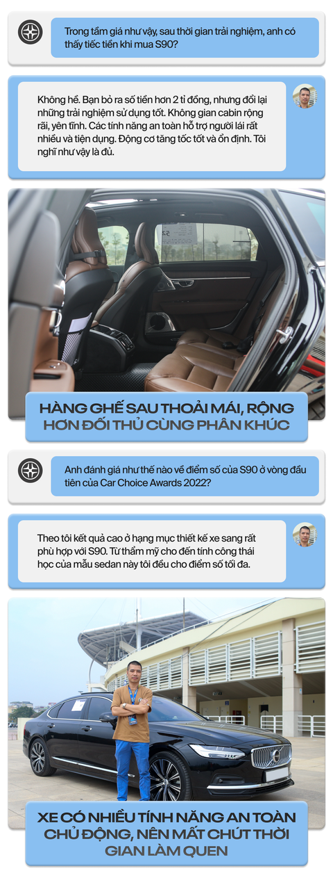 Chủ xe Volvo S90: Xe nhiều tính năng an toàn, thiết kế lâu lỗi mốt - Ảnh 4. Chủ xe Volvo S90: Xe nhiều tính năng an toàn, thiết kế lâu lỗi mốt - Ảnh 4.