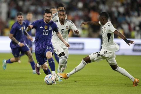 Messi chơi đồng đội giúp đàn em lập công trước thềm World Cup - Ảnh 2. Messi chơi đồng đội giúp đàn em lập công trước thềm World Cup - Ảnh 2.