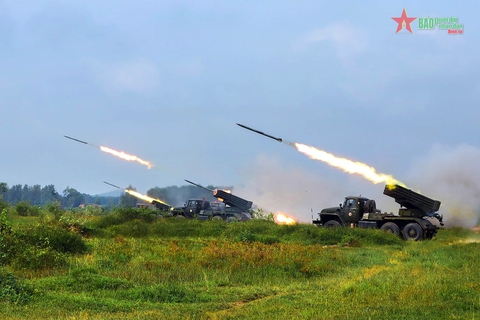 Quân chủng Phòng không - Không quân diễn tập bắn đạn thật năm 2022 - Ảnh 6. Quân chủng Phòng không - Không quân diễn tập bắn đạn thật năm 2022 - Ảnh 6.