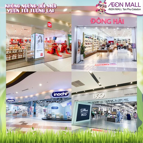 AEON MALL Tân Phú Celadon 2022: Diện mạo mới - Cửa hàng mới - Ảnh 1. AEON MALL Tân Phú Celadon 2022: Diện mạo mới - Cửa hàng mới - Ảnh 1.
