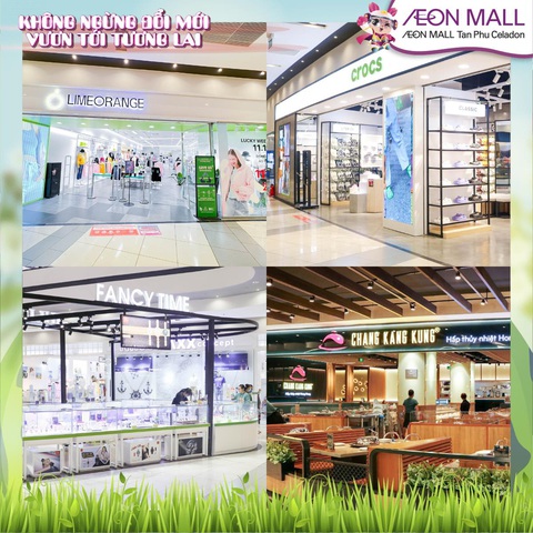 AEON MALL Tân Phú Celadon 2022: Diện mạo mới - Cửa hàng mới - Ảnh 2. AEON MALL Tân Phú Celadon 2022: Diện mạo mới - Cửa hàng mới - Ảnh 2.
