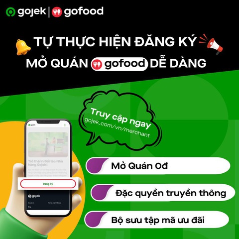 Quy trình đăng ký mới giúp rút ngắn 50% thời gian mở nhà hàng trên GoFood của Gojek - Ảnh 1. Quy trình đăng ký mới giúp rút ngắn 50% thời gian mở nhà hàng trên GoFood của Gojek - Ảnh 1.