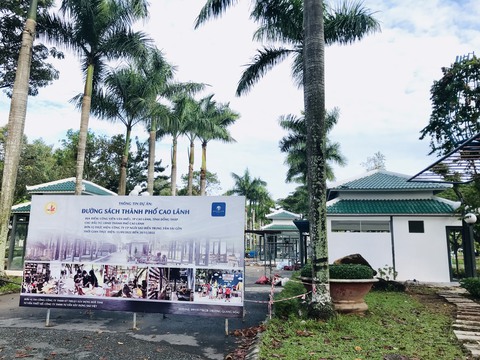 Đồng Tháp có đường sách giữa hai thành phố học tập - Ảnh 1. Đồng Tháp có đường sách giữa hai thành phố học tập - Ảnh 1.