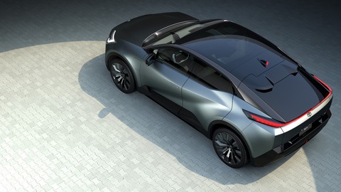 Toyota nhá hàng SUV điện mới toanh: Màn hình gấp, nhiều điểm thiết kế lạ mắt - Ảnh 8. Toyota nhá hàng SUV điện mới toanh: Màn hình gấp, nhiều điểm thiết kế lạ mắt - Ảnh 8.