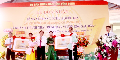 Khu lưu niệm Thủ tướng Võ Văn Kiệt được xếp hạng di tích quốc gia - Ảnh 1. Khu lưu niệm Thủ tướng Võ Văn Kiệt được xếp hạng di tích quốc gia - Ảnh 1.