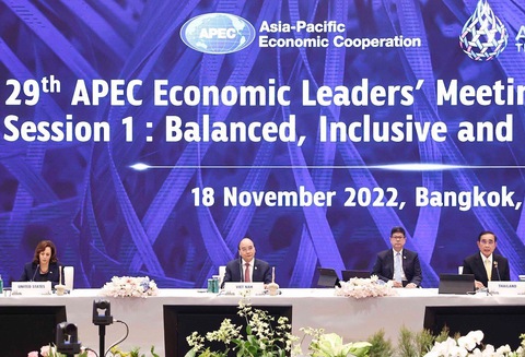 Chủ tịch nước nêu quan điểm về ‘cân bằng’ trong hợp tác tại APEC - Ảnh 2. Chủ tịch nước nêu quan điểm về ‘cân bằng’ trong hợp tác tại APEC - Ảnh 2.