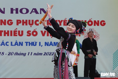 Chàng trai, cô gái của núi rừng ‘xuống phố’ quảng bá văn hóa dân tộc - Ảnh 3. Chàng trai, cô gái của núi rừng ‘xuống phố’ quảng bá văn hóa dân tộc - Ảnh 3.