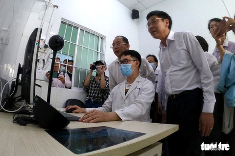 Đưa trí tuệ nhân tạo ra chăm sóc sức khỏe cho bà con đảo Thạnh An - Ảnh 6. Đưa trí tuệ nhân tạo ra chăm sóc sức khỏe cho bà con đảo Thạnh An - Ảnh 6.