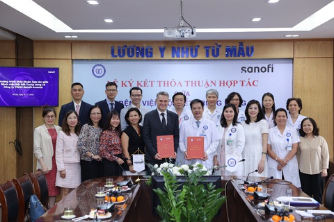 Sanofi ký kết Biên bản ghi nhớ về các hoạt động hợp tác - Ảnh 1. Sanofi ký kết Biên bản ghi nhớ về các hoạt động hợp tác - Ảnh 1.