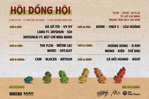Đếm ngược đến ngày Hội Đồng Hội Festival - Ảnh 1. Đếm ngược đến ngày Hội Đồng Hội Festival - Ảnh 1.