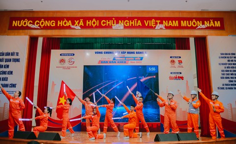Tham mưu tốt - Dân vận khéo: Sôi nổi chung kết xếp hạng bảng A - Ảnh 3. Tham mưu tốt - Dân vận khéo: Sôi nổi chung kết xếp hạng bảng A - Ảnh 3.