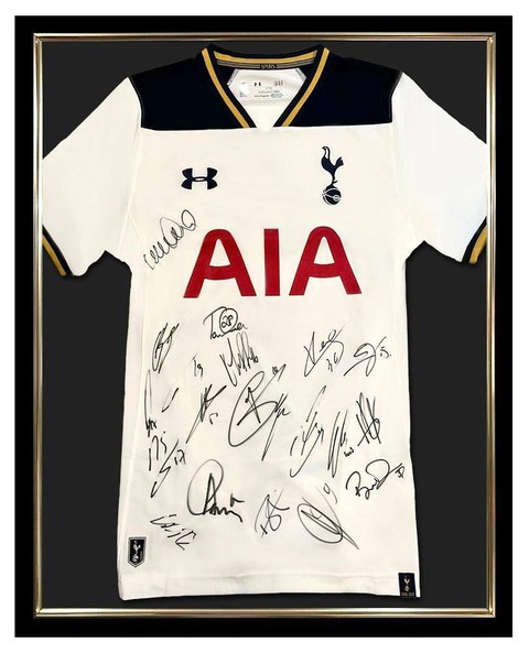 Áo đấu có chữ ký các ngôi sao Tottenham được bán đấu giá ở Việt Nam - Ảnh 2. Áo đấu có chữ ký các ngôi sao Tottenham được bán đấu giá ở Việt Nam - Ảnh 2.