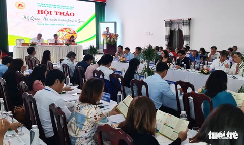 Mì Quảng không chỉ là món ăn mà là nỗi nhớ, văn hóa người xứ Quảng - Ảnh 2. Mì Quảng không chỉ là món ăn mà là nỗi nhớ, văn hóa người xứ Quảng - Ảnh 2.